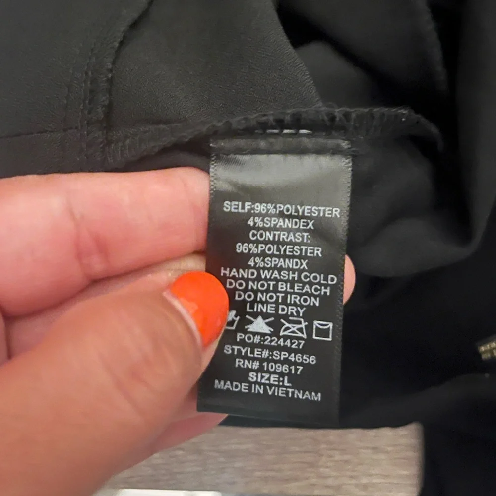 Women’s black large dress pants - Picture 4 of 5